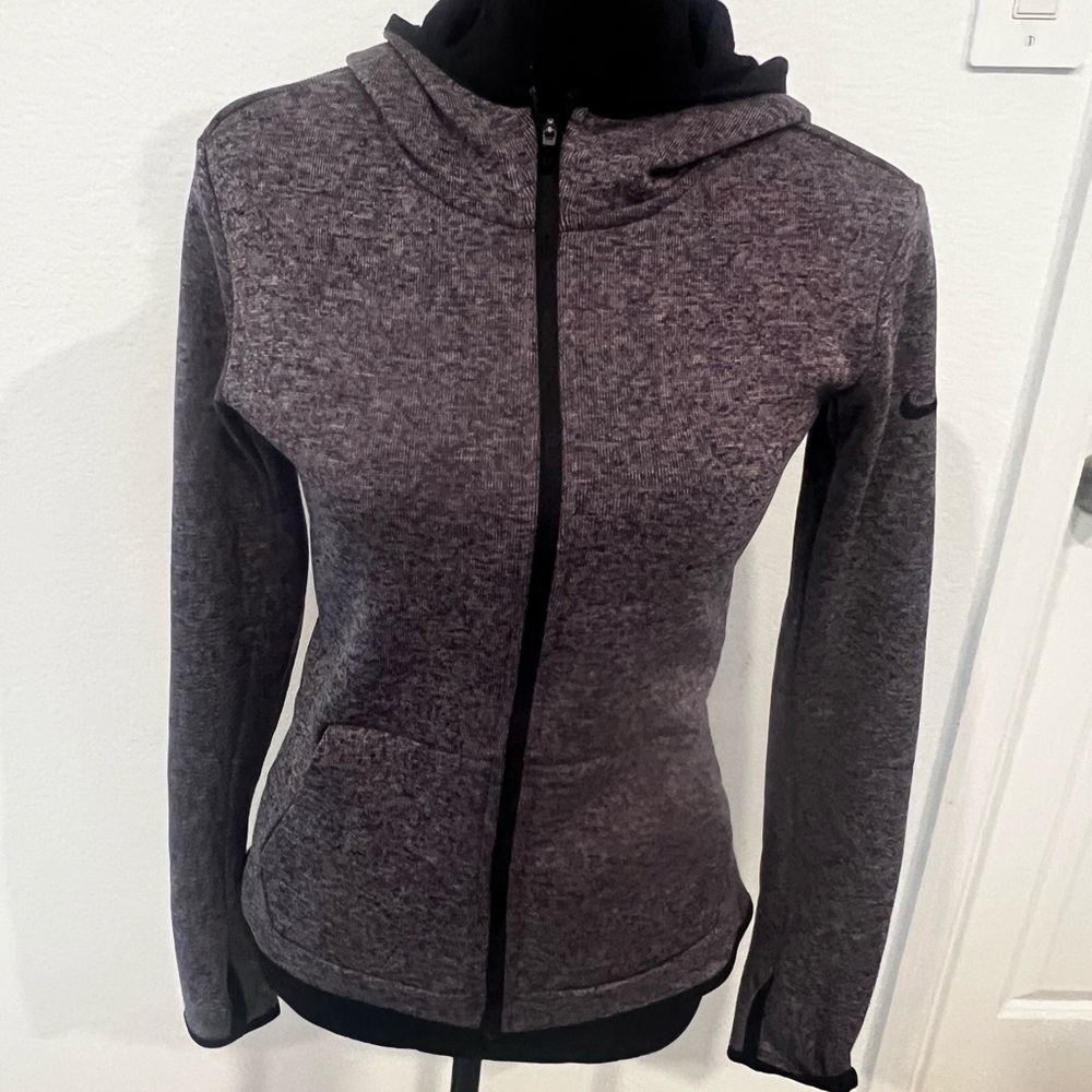 Women's Heather Gray Zip-Up Hoodie